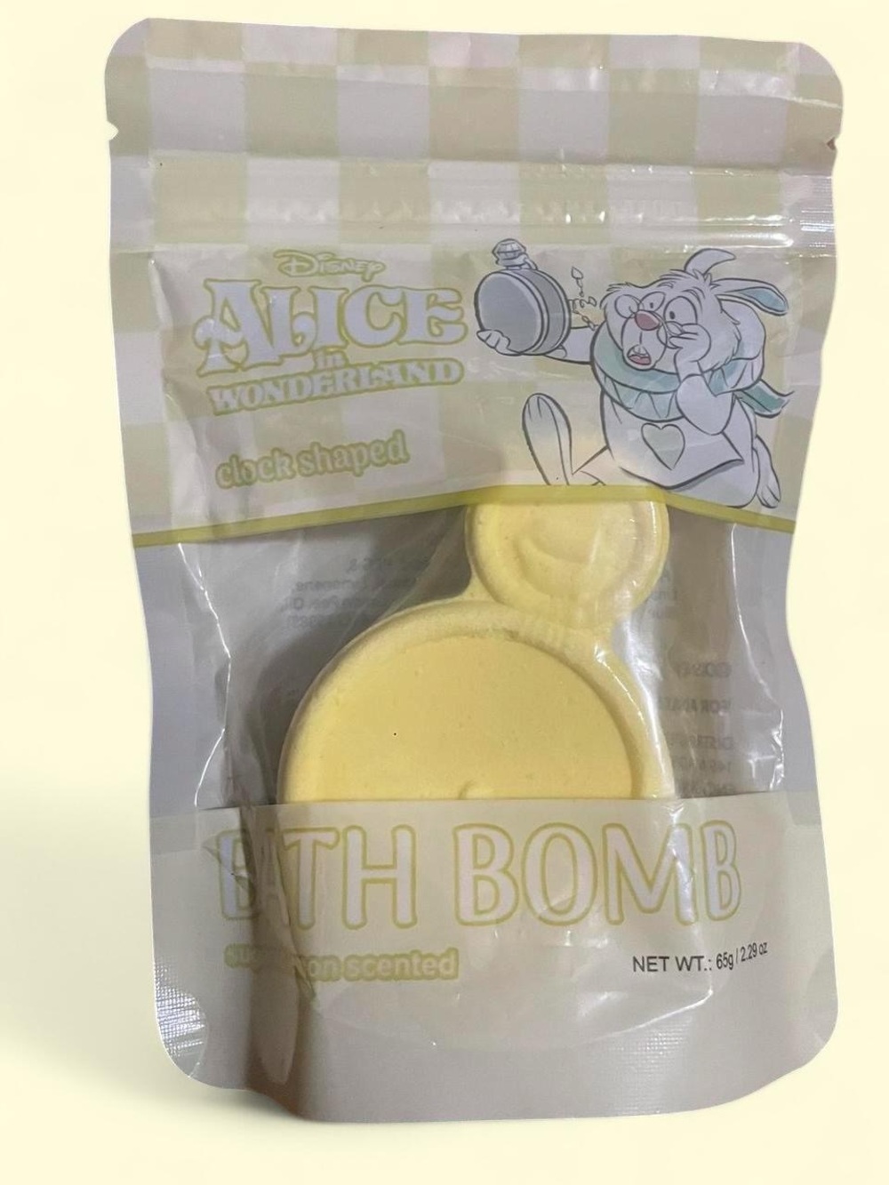 Disney Alice Lemon Scented Bath Bomb